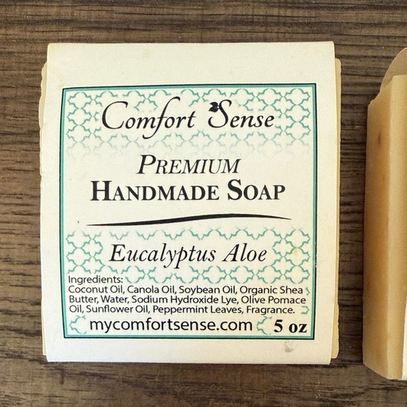 Comfort Sense Eucalyptus Aloe Handmade Soap (Bundle of 2) - Picture 2 of 2